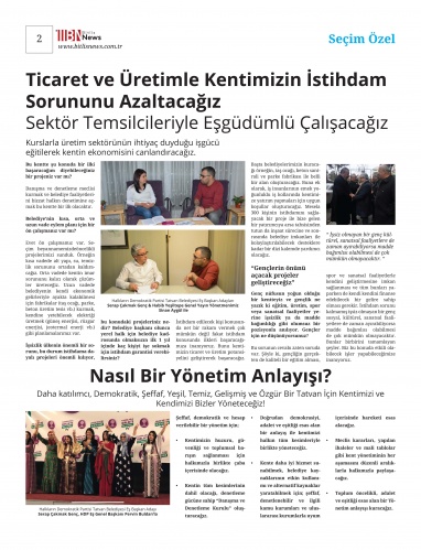 Bitlis News Gazetesi Seçim Özel Sayısı 2