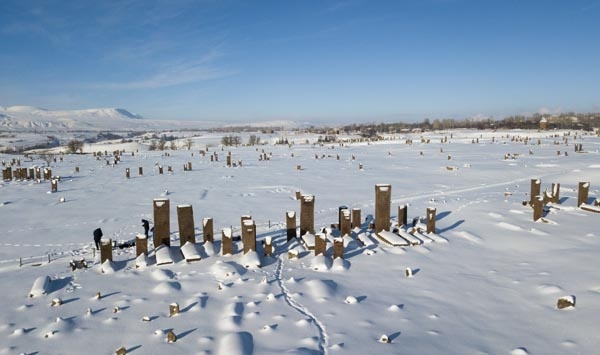 Selçuklu Mezarlığında Kış