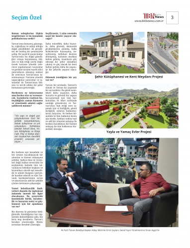 Bitlis News Gazetesi Seçim Özel Sayısı 1