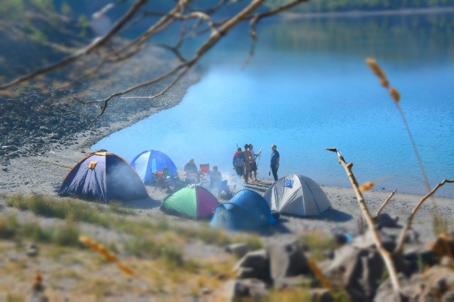 Kamp tutkunlarının yeni gözdesi, 'Nemrut Krater Gölü'