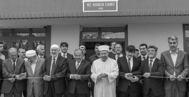 Bitlis Belediyesi tarafından yaptırılan Hz. Hamza Camisinin açılışı yapıldı