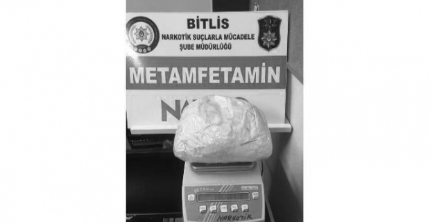 Bitlis'te uyuşturucu operasyonu