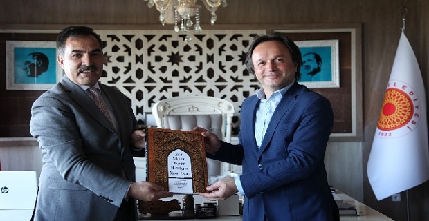 TCDD Genel Müdürü Uygun'dan başkan Çoban'a ziyaret
