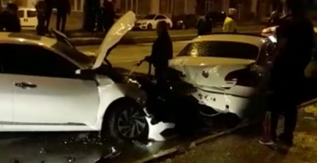 Tatvan'da trafik kazası: 1 yaralı!