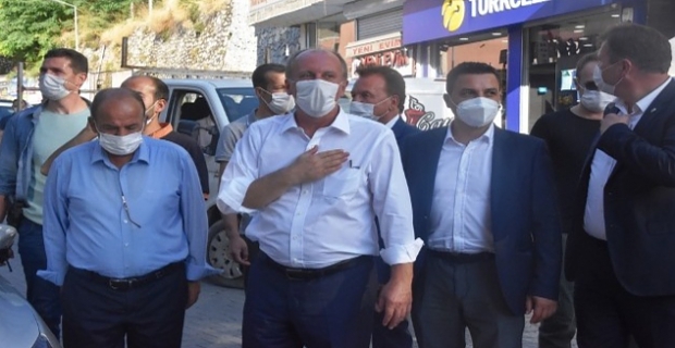 Muharrem İnce'den Bitlis'te esnafı ziyareti
