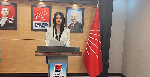 Bitlis CHP'den 25 Kasım açıklaması