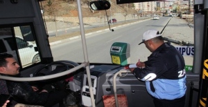 Bitlis’te toplu taşıma araçları denetlendi