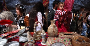 Kürt kültür festivalinden renkli kareler