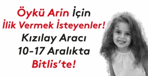 Kızılay aracı 10-17 Aralık'ta Bitlis ve Tatvan'da!