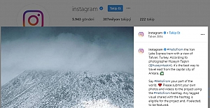 Instagram’da paylaşılan “Tatvan” fotoğrafı kentte memnuniyet uyandırdı