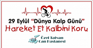 Can Hastanesinden 'Dünya Kalp Günü' için etkinlik!