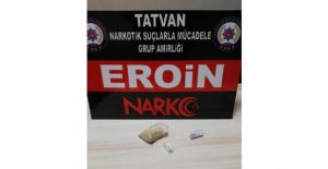 Bitlis'te 35 gram eroin ele geçirildi!