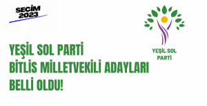 YSP'nin 14 Mayıs seçimlerindeki Bitlis milletvekili adayları belli oldu